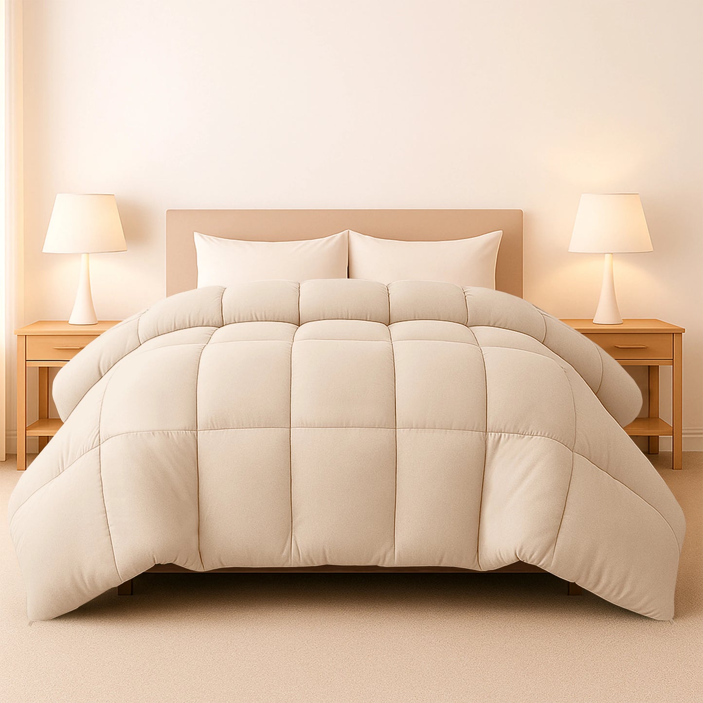 Soft & Cozy Down Alternative Comforter w/Duvet Insert