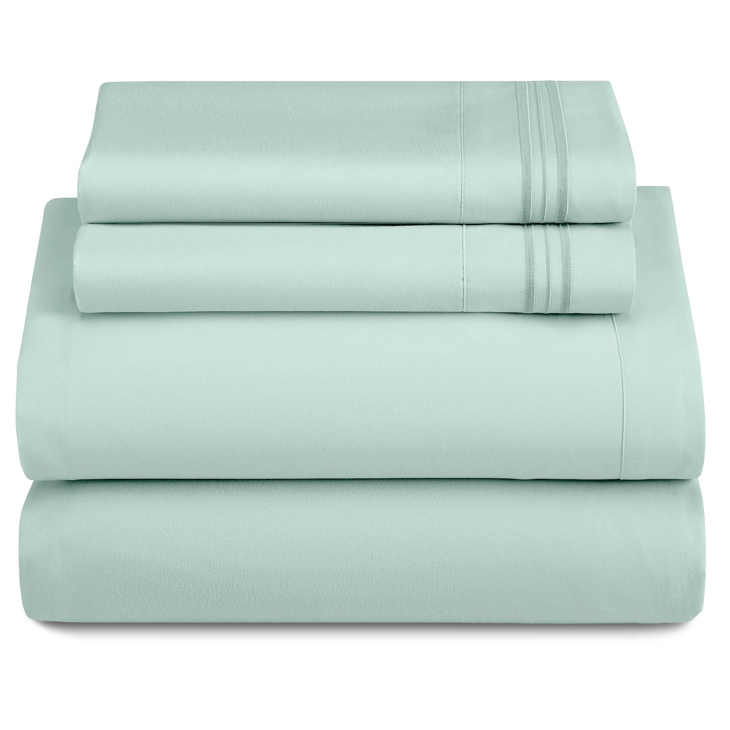 3-Piece Ultra-Soft Microfiber Deep Pocket w/Flat Sheets