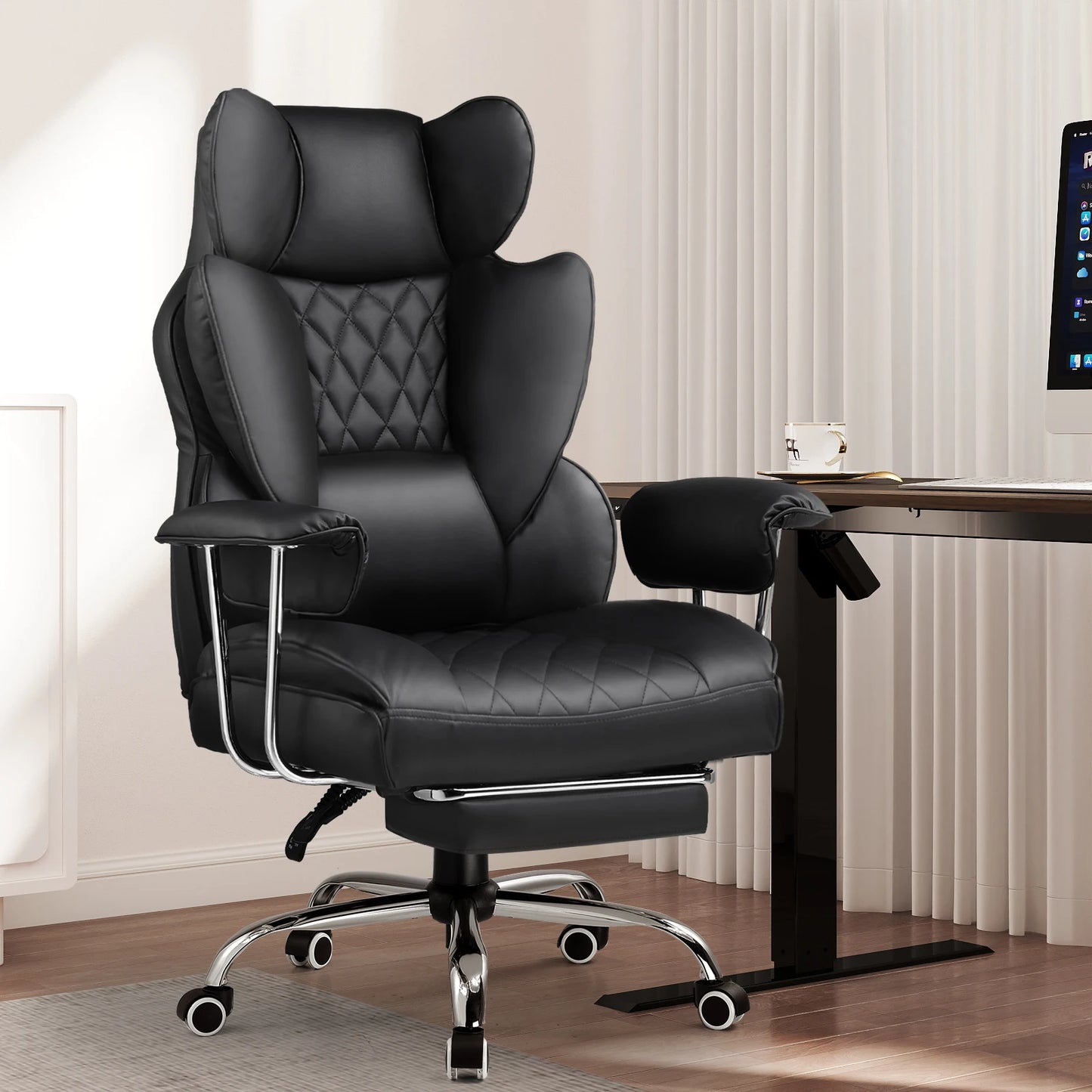 Big Tall Pocket Spring Lumbar Support Chair