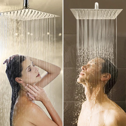 Stainless Steel Ultrathin Large Flow 16"-Rainfall Shower