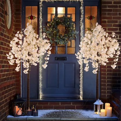 Cherry Blossom Tree 6ft Lighted Decoration Inside
