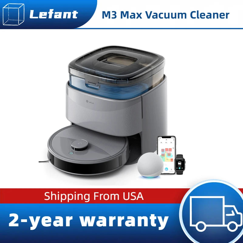 Max Robot Vacuum Auto Mop 20000Pa Suction