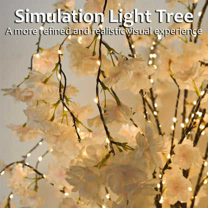 Artificial Cherry Blossom Tree 6ft Lighted Decoration