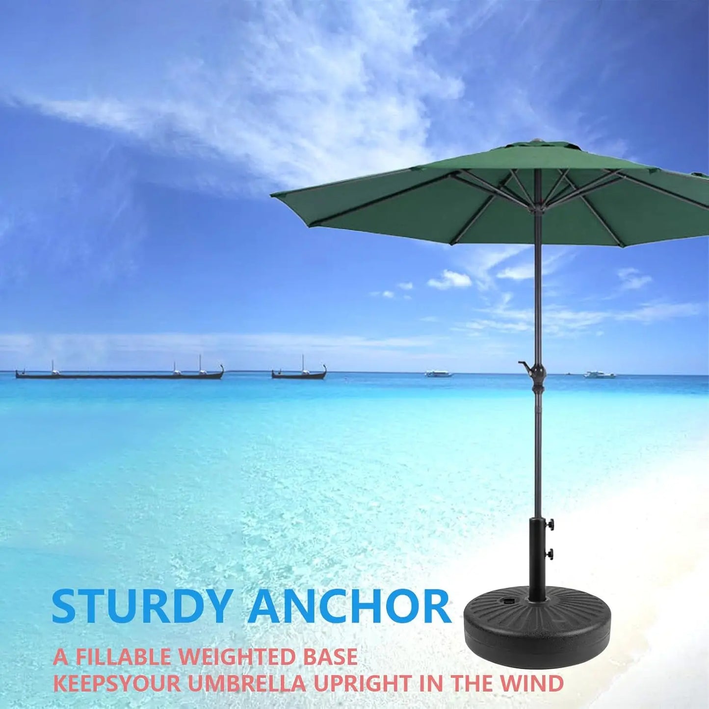 Outdoor Adjustable Anti-Wind for Patio Umbrella