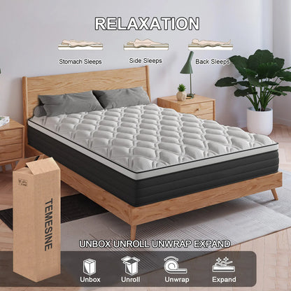 Memory Foam Hybrid Pocket Spring Medium Firm