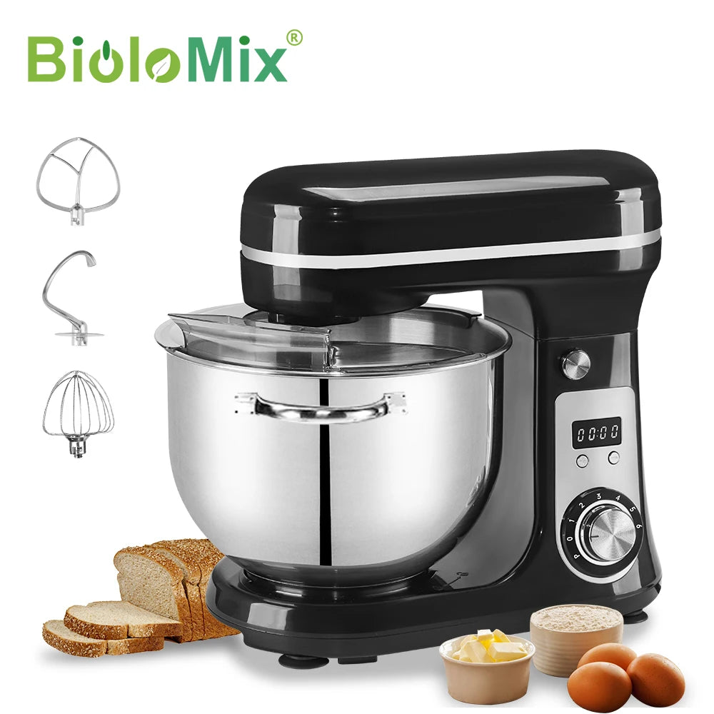Kitchen Food Stand Mixer, Whip Dough Kneader