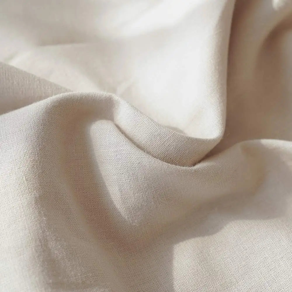 Soft Breathable Linen Fitted 1-Sheet 14"-Deep Pocket