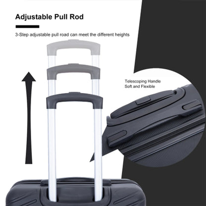 Travelhouse Luggage 4-Piece ABS With Spinner Wheels