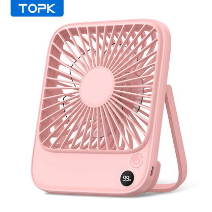 Electric Mini fan Battery USB  Rechargeable Portable