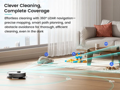 Max Robot Vacuum Auto Mop 20000Pa Suction
