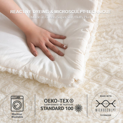 UltraSoft Fluffy Lightweight Plush Fleece Comforter Set