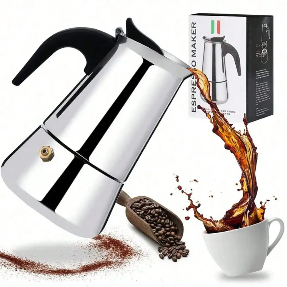 12Cup Coffee Maker Stainless Steel Espresso Maker