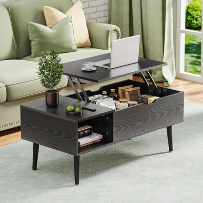 Adjustable Lift Top Tea Wood Coffee Table
