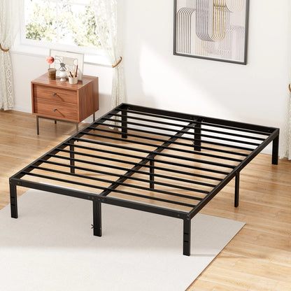 Basic Bed Frame Metal Platform Bedroom Frames