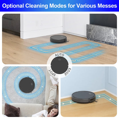 Strong Suction Vacuum Automatic Mop Self-Charging
