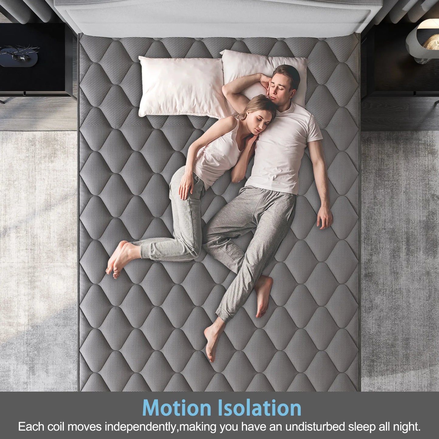 Euro Top Mattresses Medium Firm Motion Isolation