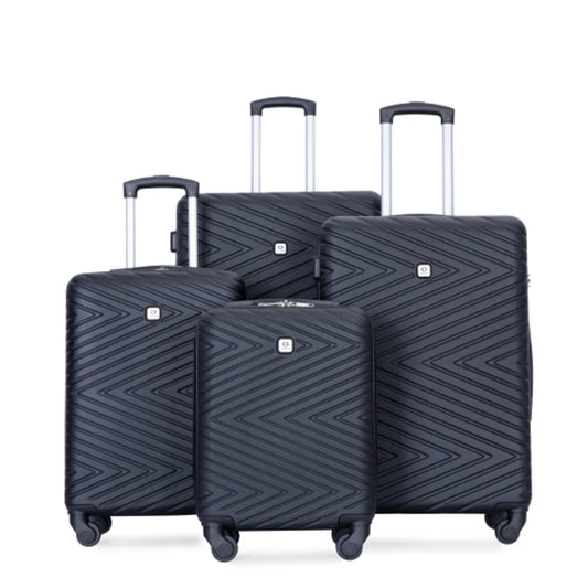 Travelhouse Luggage 4-Piece ABS With Spinner Wheels