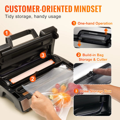 Vacuum Sealer Food Packaging Machine Free 10-bags