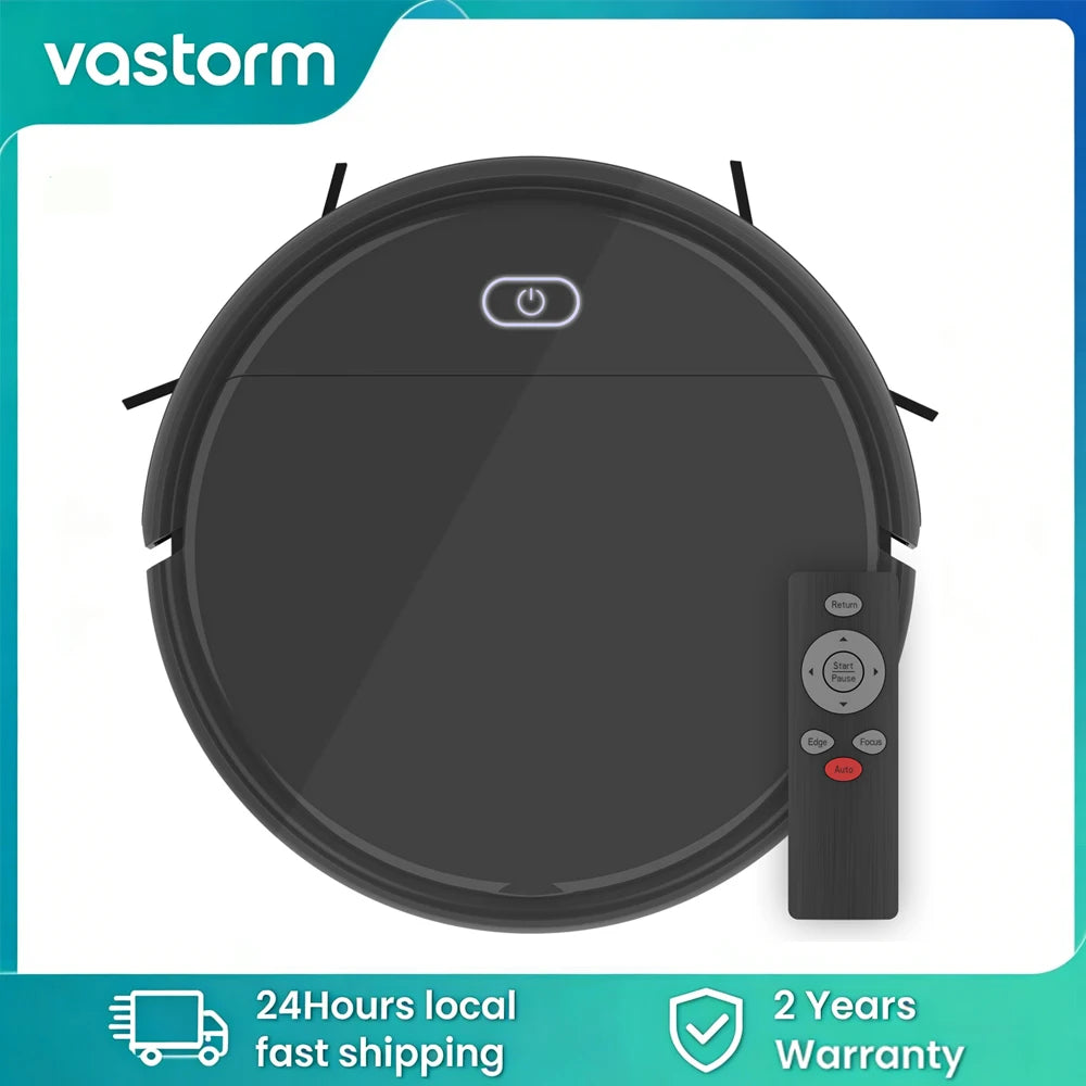 Strong Suction Vacuum Automatic Mop Self-Charging