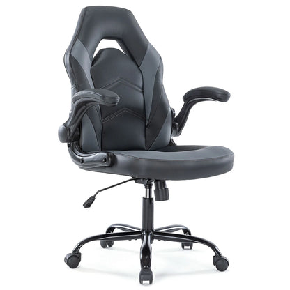 Ergonomic Office Computer Gaming  Flip-up Armrest Chair
