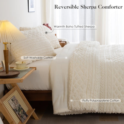 UltraSoft Fluffy Lightweight Plush Fleece Comforter Set