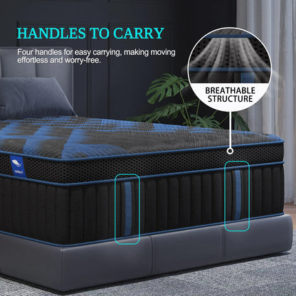 12"/14"Gel Memory Foam Hybrid Pocket Spring Mattress